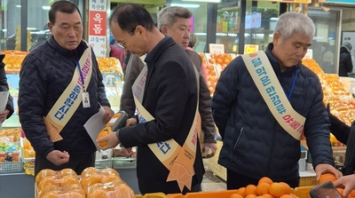 만감류 유통지도 민·관 합동 단속