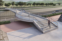 제주시,‘용담동 경관보행교 설치사업’본격 추진